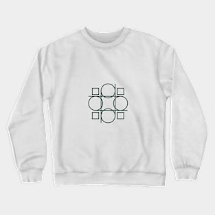 4 Square-Circle Crewneck Sweatshirt